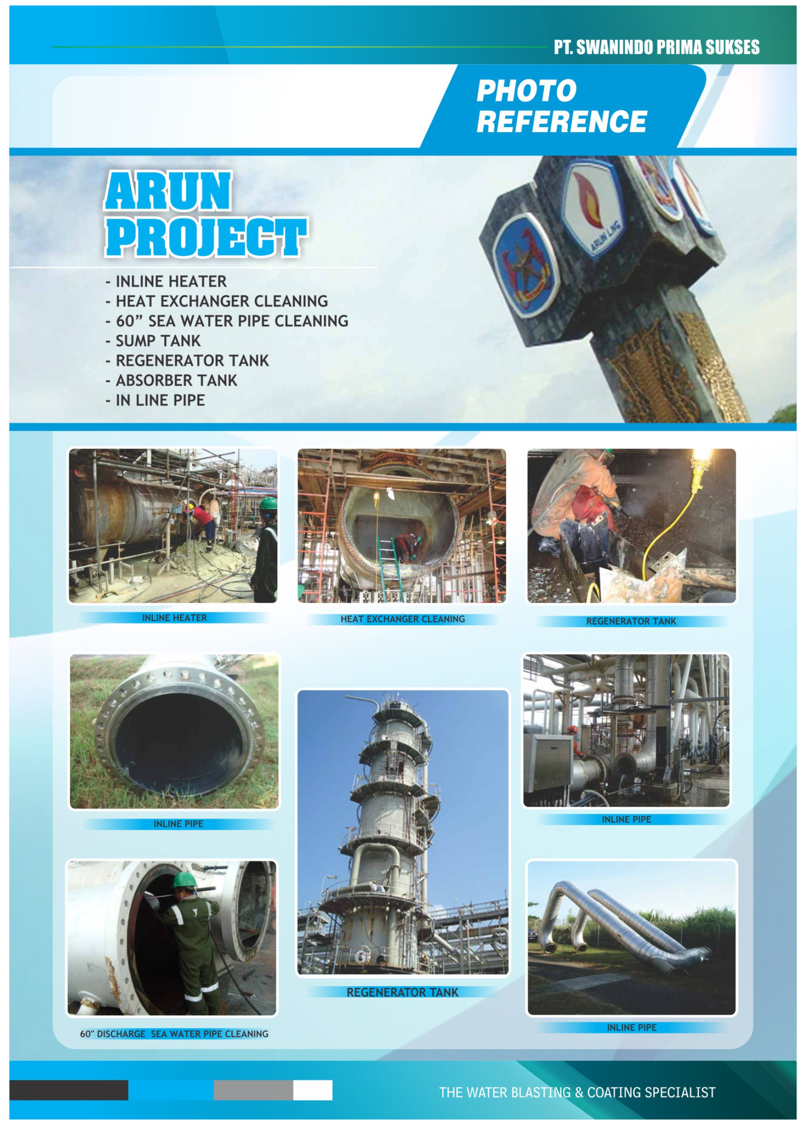 Equipment catalogue spread