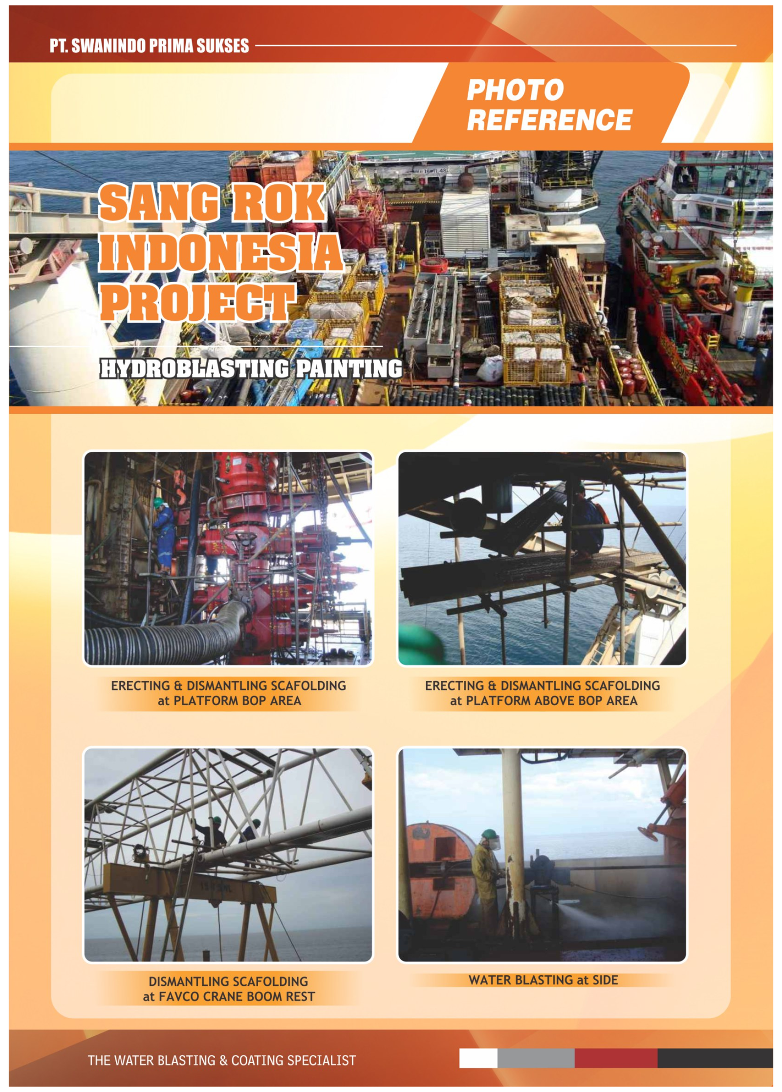 Equipment catalogue spread
