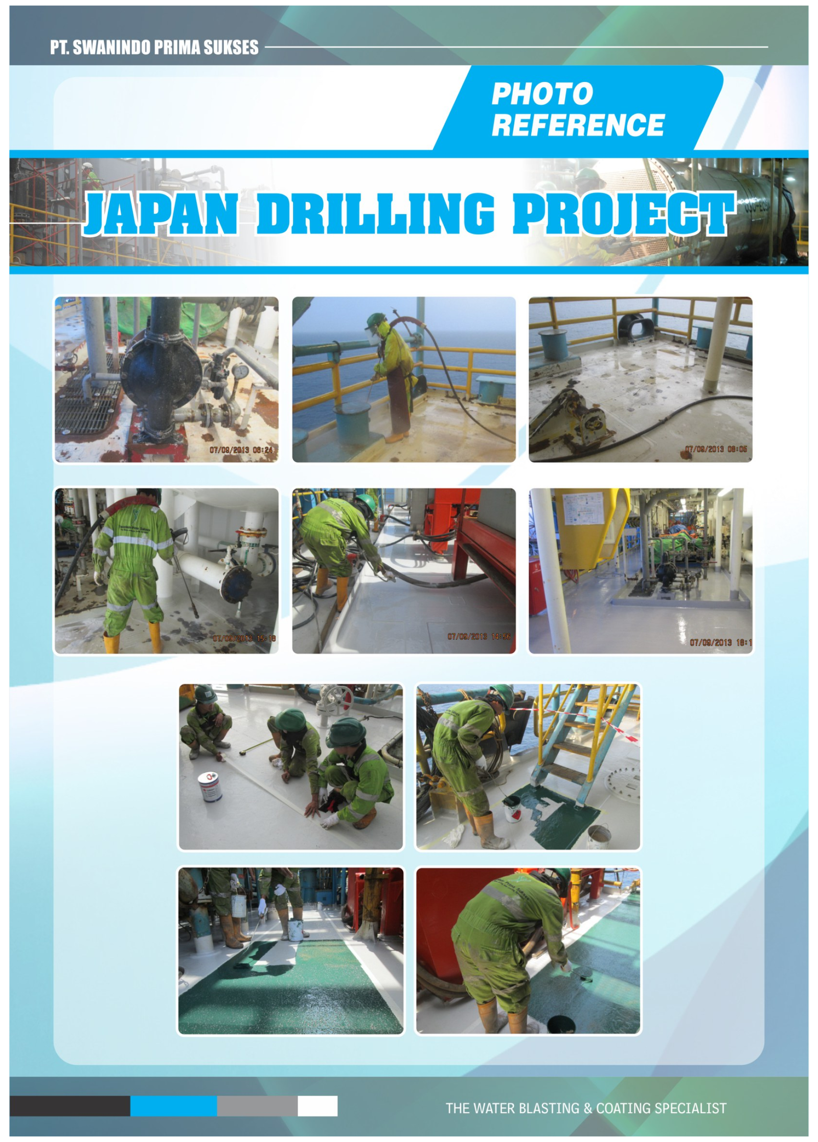 Equipment catalogue spread