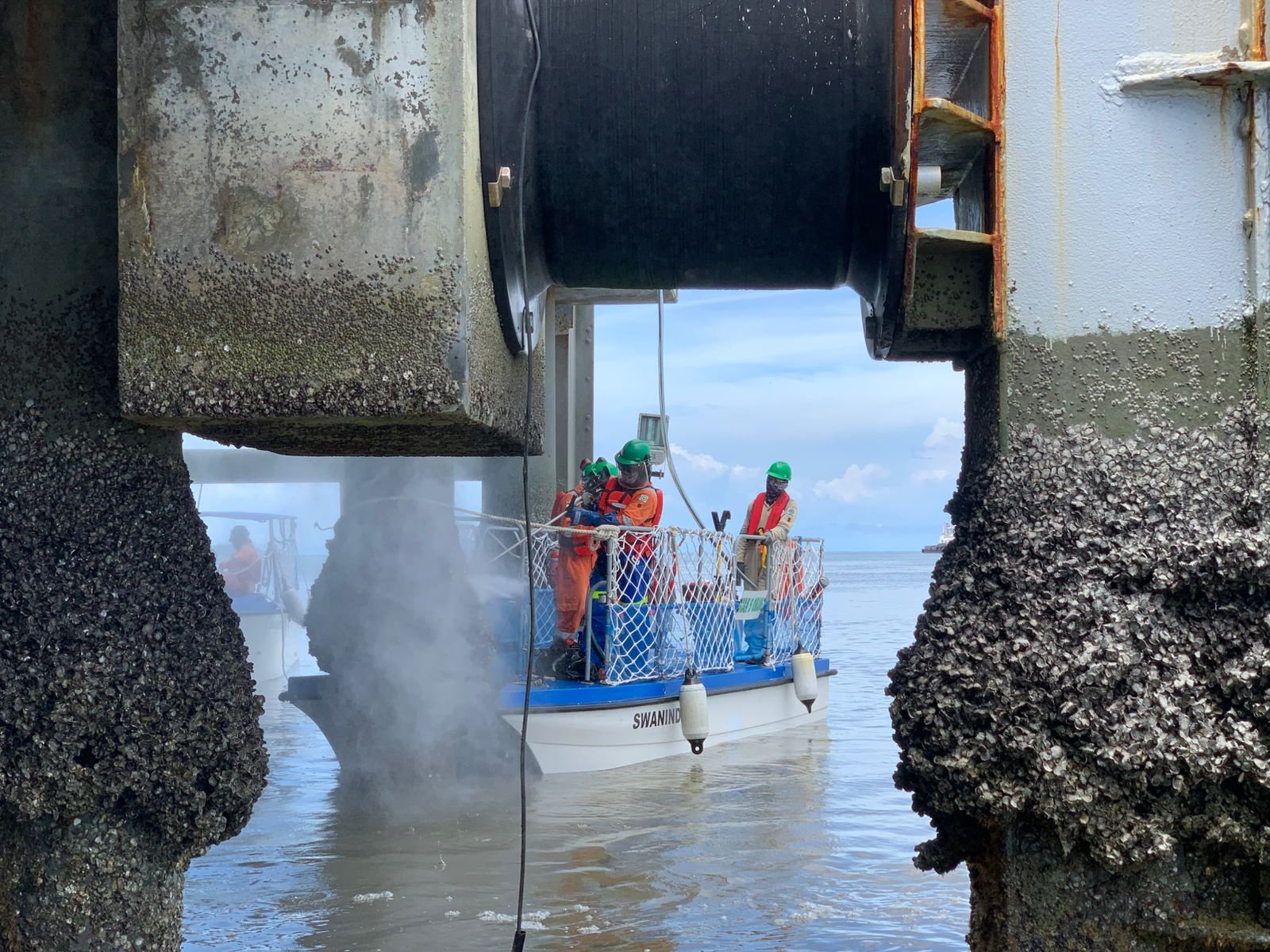 Jetty combo head cleaning